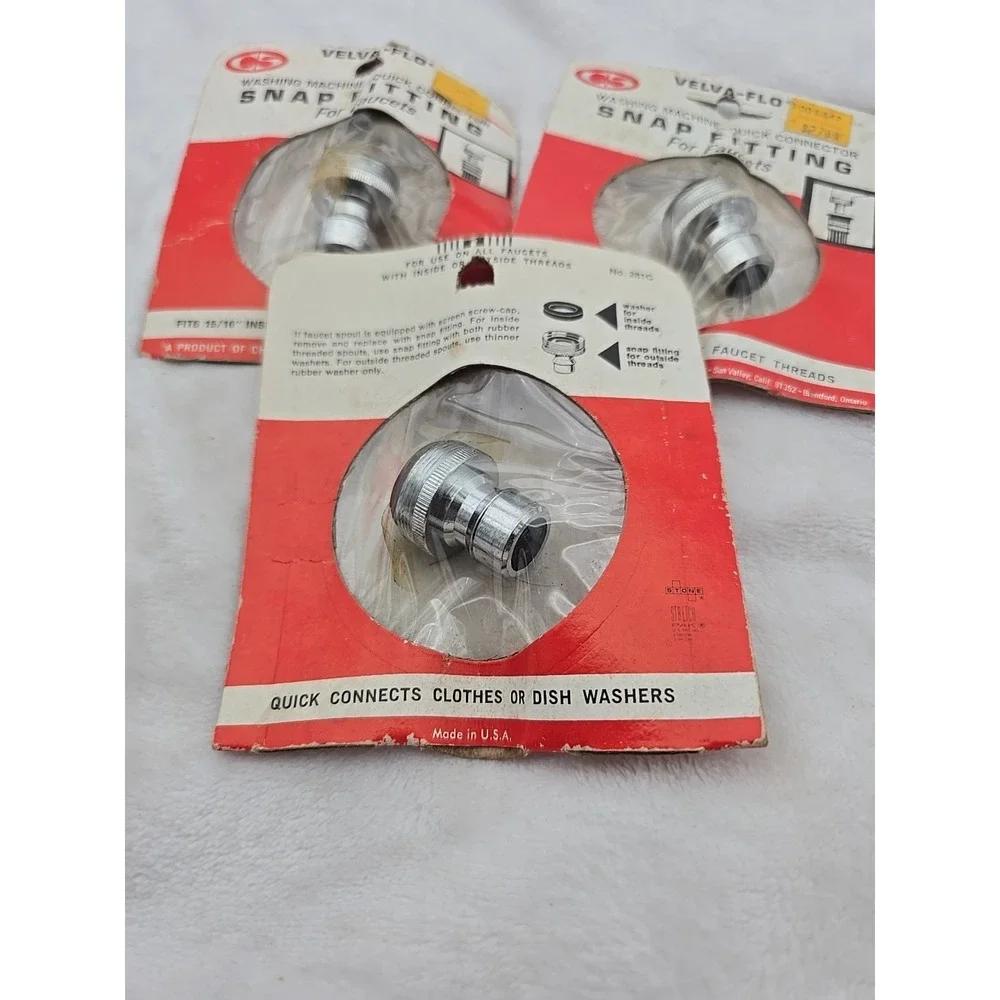 NOS Vtg CHICAGO SPECIALTY Faucet Adapte Connector Kitchen Attach  Dish‎ Wash